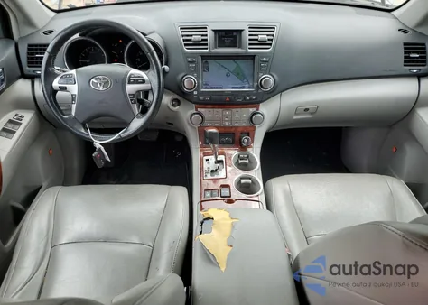 2012 Toyota Highlander Limited from USA, damaged, VIN 5TDDK3EH6CS125887